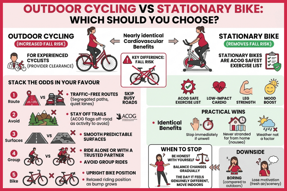Outdoor Cycling vs Stationary Bike