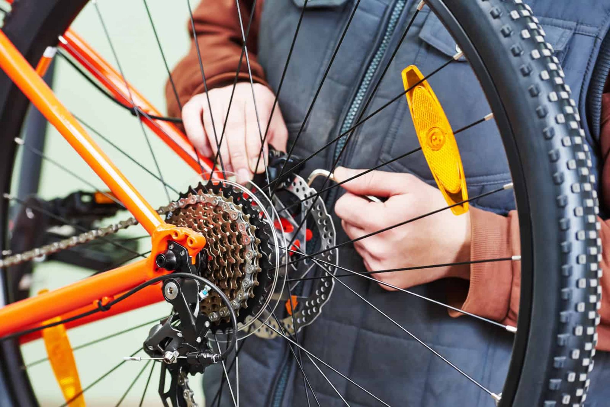 installing gear shifter on bike