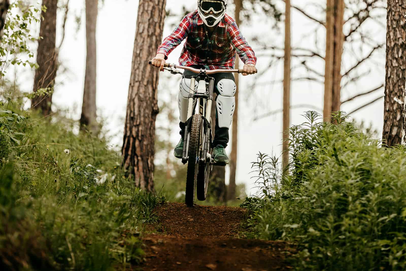 the invention of mountain biking in muddy terrain