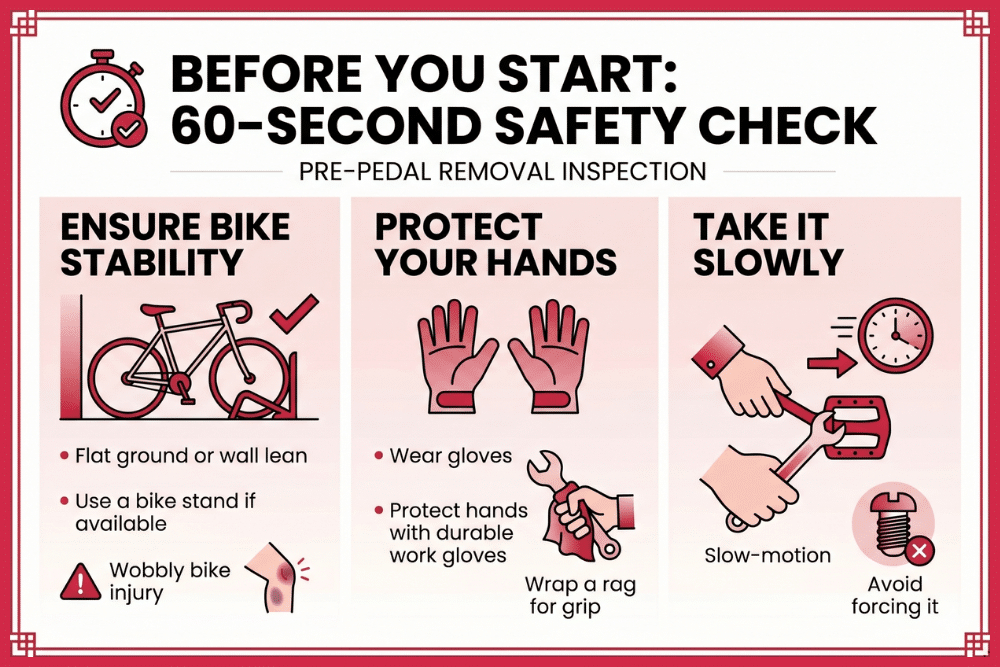 Before You Start 60-Second Safety Check
