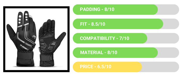 INBIKE Cycling Gloves - Best Mountain Bike Gloves Review