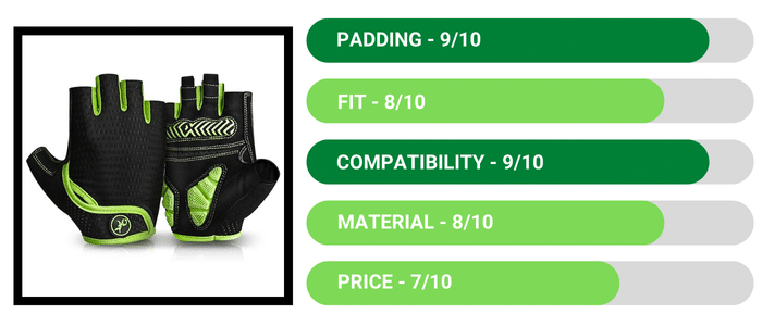 MOREOK Cycling Gloves - Best Mountain Bike Gloves Review