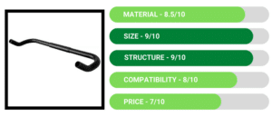 BLB Bullhorn Bar 25.4 Handlebar - Silver - Foto 7