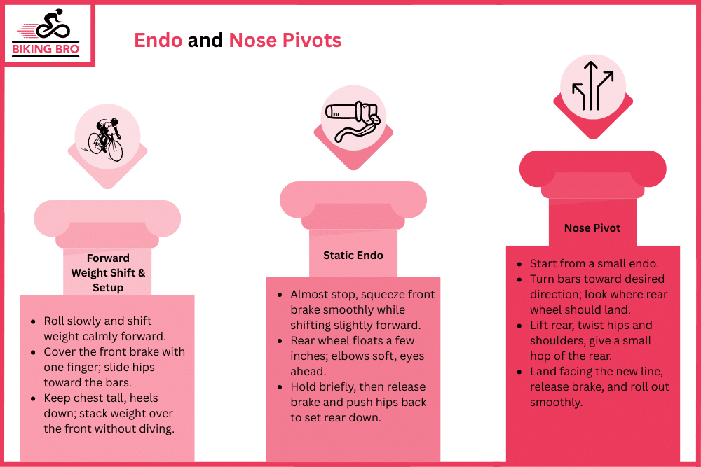Endo and Nose Pivots