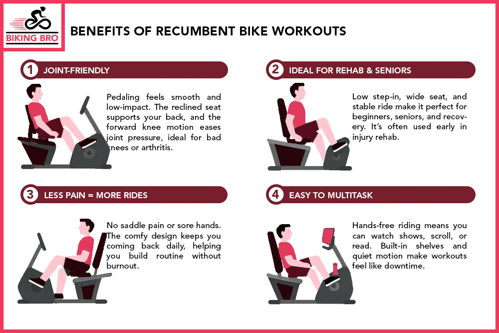 Benefits of Recumbent Bike Workouts