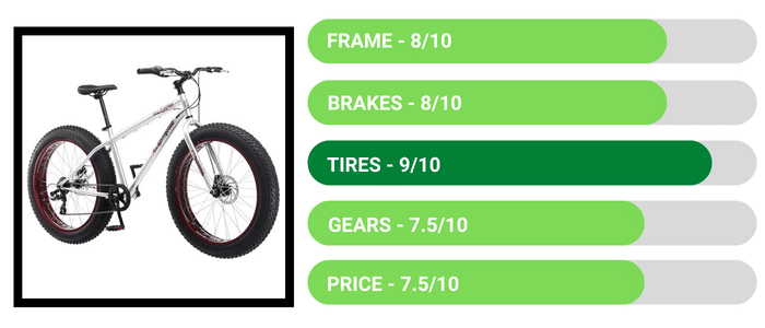 Mongoose Malus Adult Fat Tire Mountain Bike - 8 Best Mountain Bikes Under 500 Dollars in 2022 Review