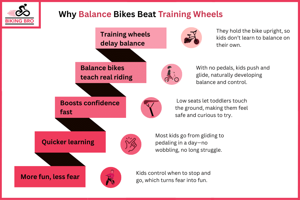 Why Balance Bikes Beat Training Wheels