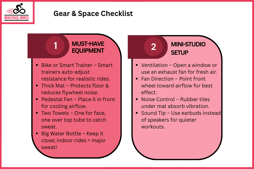 Gear & Space Checklist