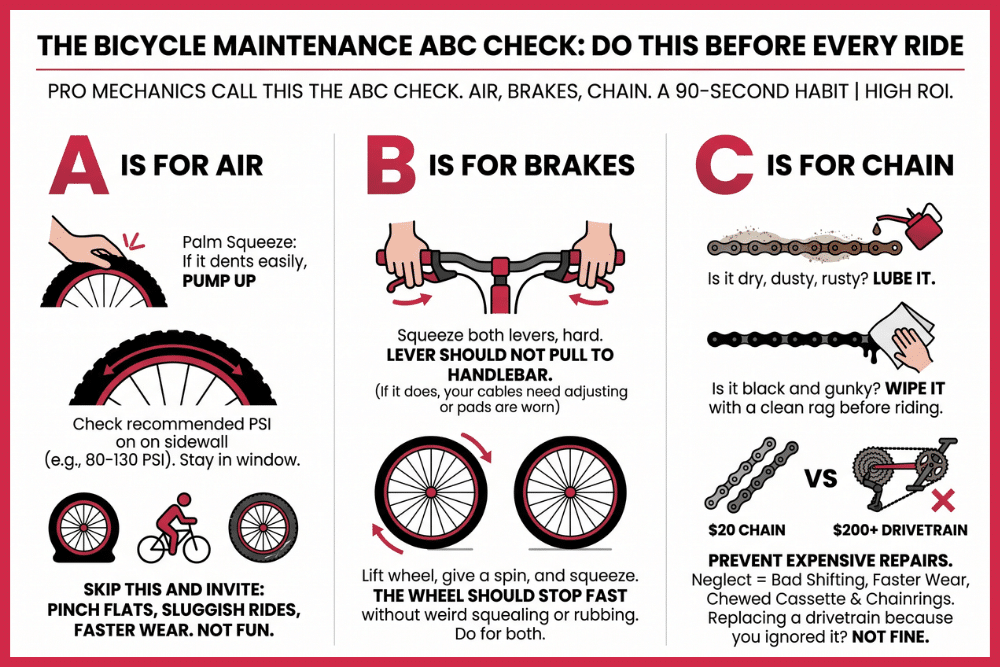 The Bicycle Maintenance ABC Check