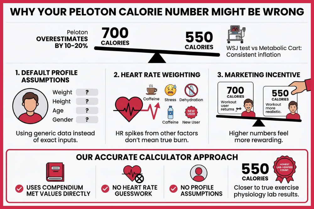 Why Your Peloton Calorie Number Might Be Wrong