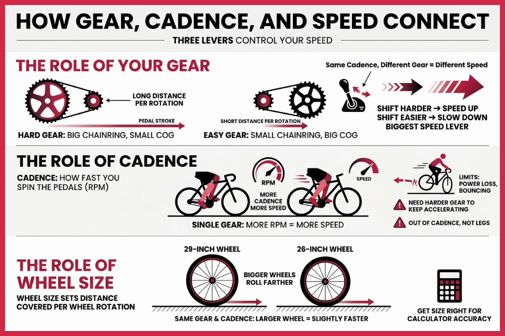 How Gear, Cadence, and Speed Connect