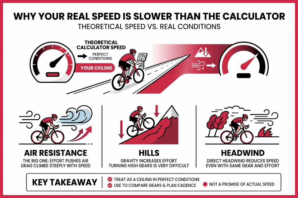 Why Your Real Speed Is Slower Than the Calculator